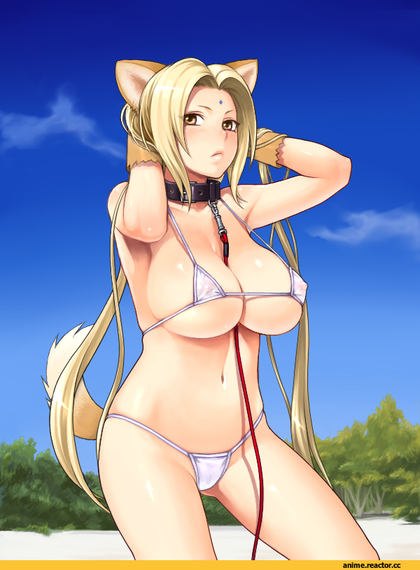 Tsunade, Naruto, Anime Ero, Animal Ears, Inumimi, Anime Ero Swim, Adult BDSM, Anime