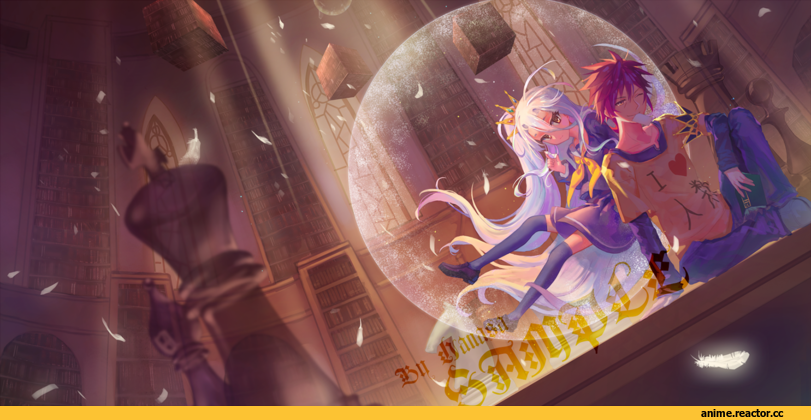 No Game No Life, Shiro (NGNL), Sora (NGNL), Anime