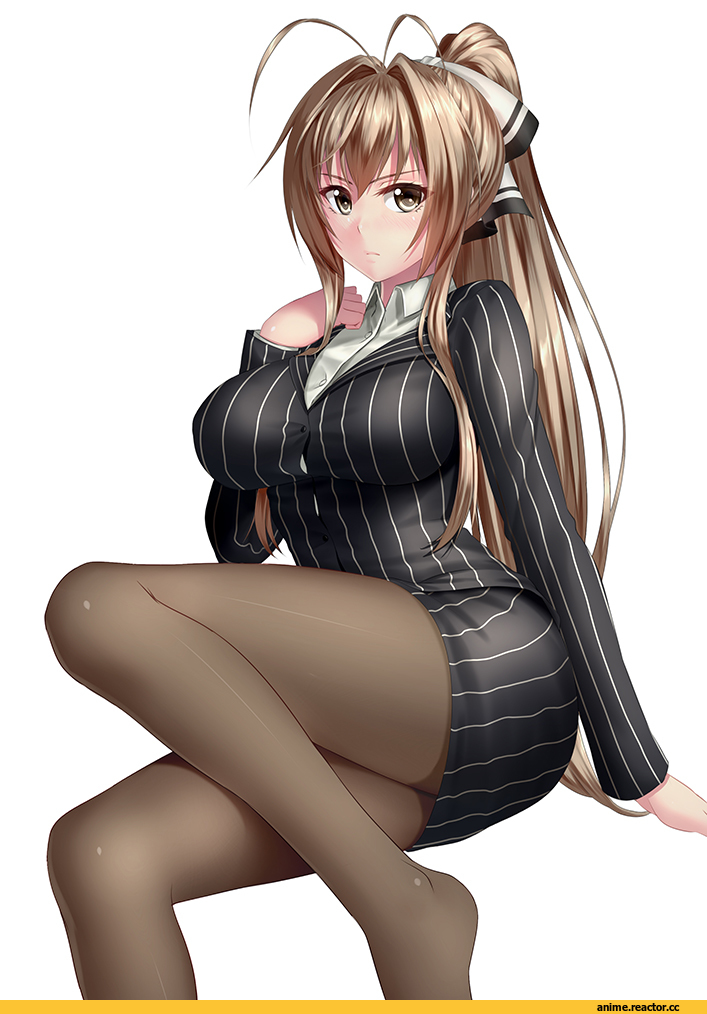 Grisaia No Kajitsu (Anime), suou amane (anime), Open-Chest Sweater, Anime Ero, Anime Ero Oppai, Anime Ero Kyonyuu, Anime