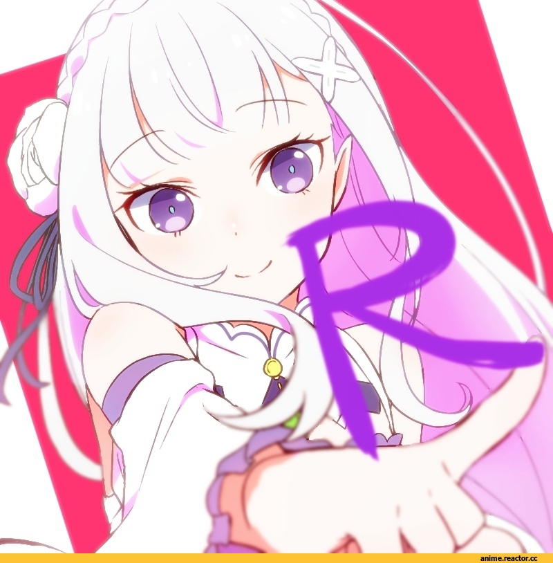 Re Zero Kara Hajimeru Isekai Seikatsu, Emilia (re zero), Anime