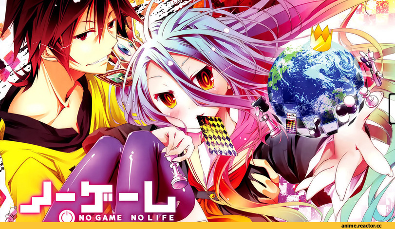 Shiro (NGNL), No Game No Life, Sora (NGNL), Anime