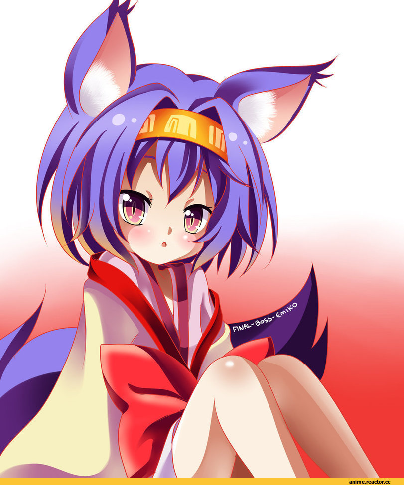 Hatsuse Izuna, No Game No Life, Kitsune, Animal Ears, Anime