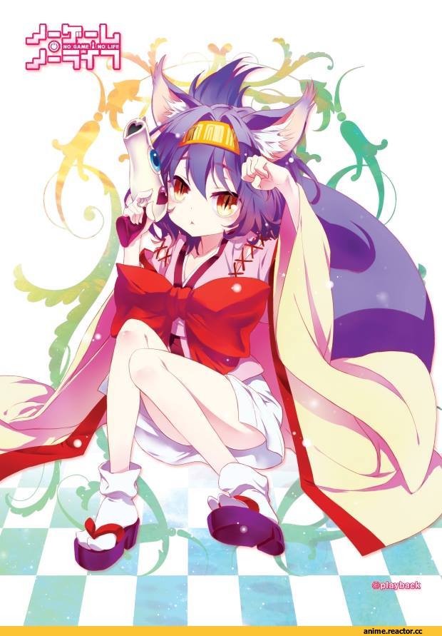 Kitsune, Animal Ears, No Game No Life, Hatsuse Izuna, Anime