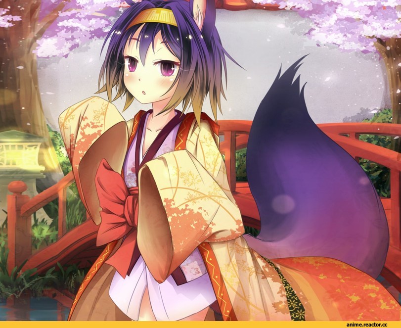 No Game No Life, Hatsuse Izuna, Kitsune, Animal Ears, Yukata, Anime