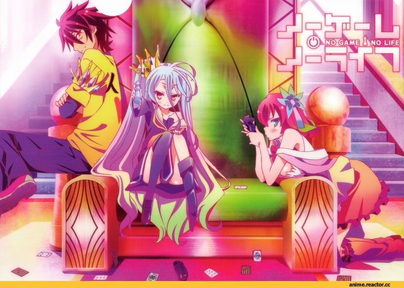 No Game No Life, Shiro (NGNL), Stephanie Dola, Sora (NGNL), Anime