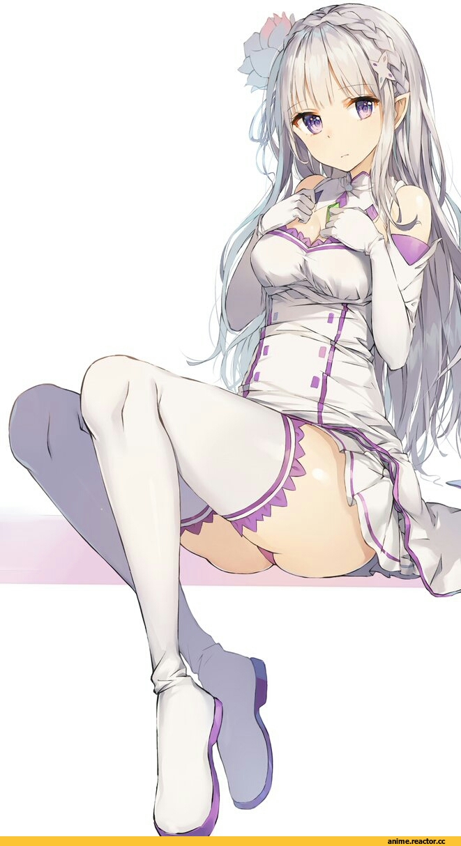 Emilia (re zero), Re Zero Kara Hajimeru Isekai Seikatsu, Anime