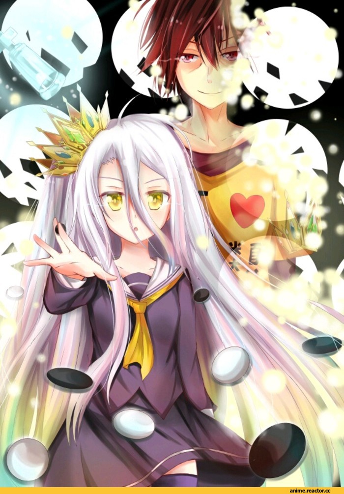 No Game No Life, Sora (NGNL), Shiro (NGNL), Anime