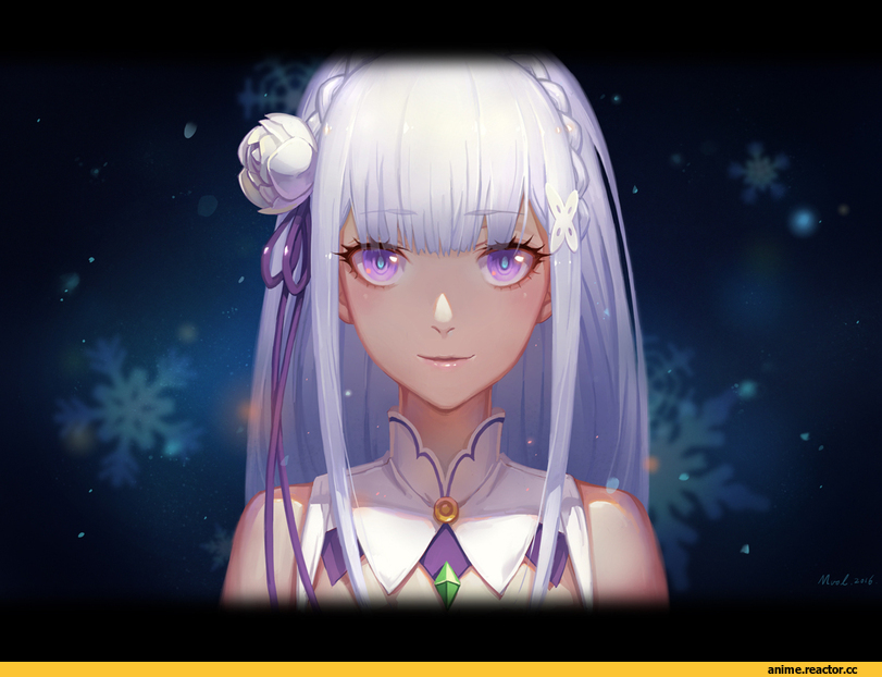 Re Zero Kara Hajimeru Isekai Seikatsu, Emilia (re zero), mool yuegang, Anime