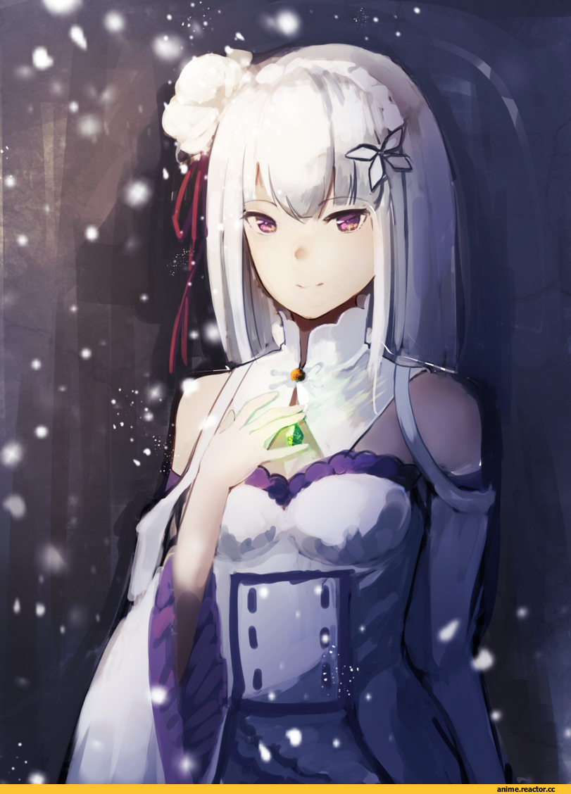 Emilia (re zero), Re Zero Kara Hajimeru Isekai Seikatsu, Anime