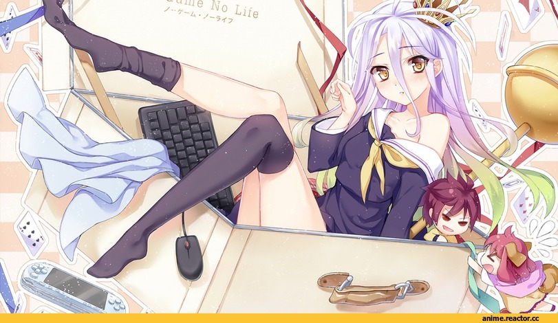 Shiro (NGNL), No Game No Life, Sora (NGNL), Stephanie Dola, Anime