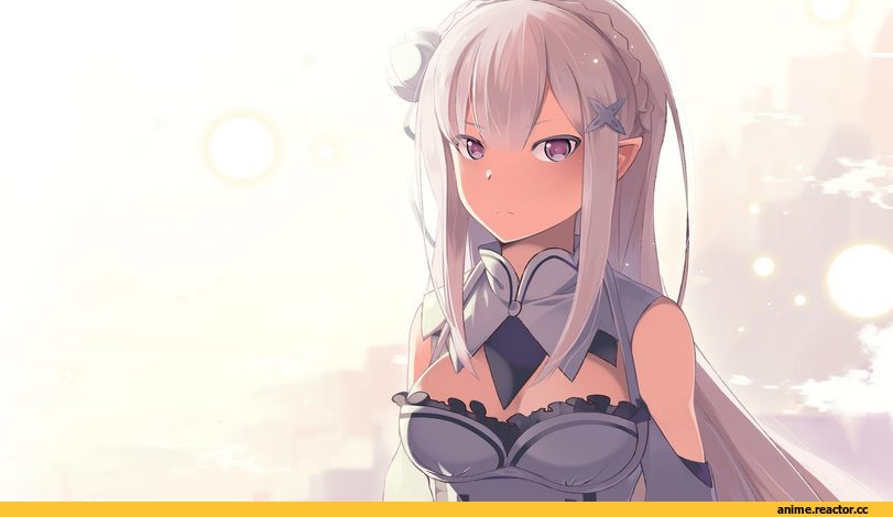 Emilia (re zero), Re Zero Kara Hajimeru Isekai Seikatsu, Anime