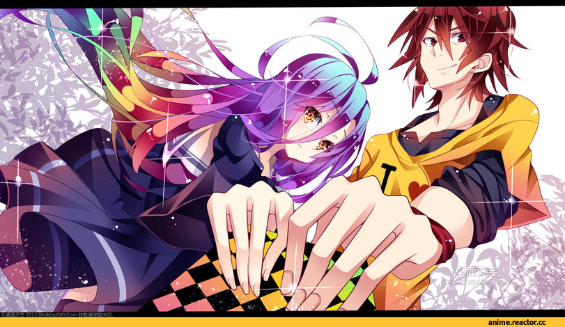 No Game No Life, Shiro (NGNL), Sora (NGNL), Anime