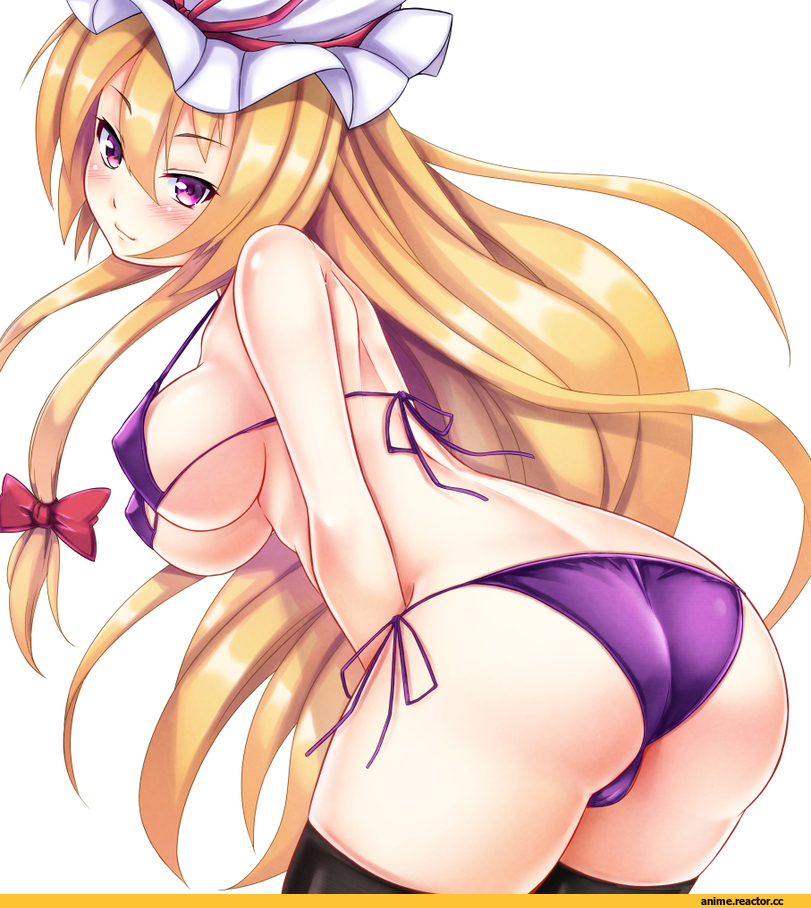 Yakumo Yukari, Touhou Project, Anime Ero Swim, Anime Ero, Anime