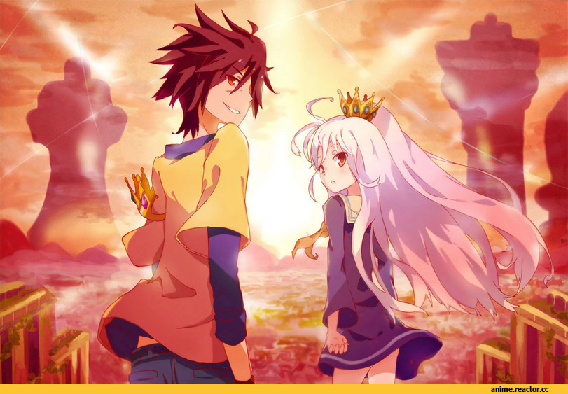 Sora (NGNL), No Game No Life, Shiro (NGNL), Anime