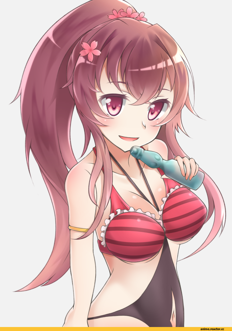 Anime Ero Swim, Anime Ero, Yamato (Kantai Collection), Kantai Collection, myuan, Anime Art, Anime