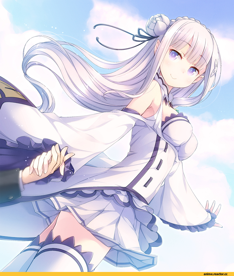 Emilia (re zero), Re Zero Kara Hajimeru Isekai Seikatsu, matsuuni, Anime