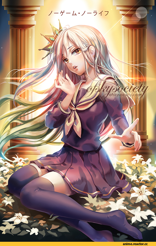 ofSkySociety, Shiro (NGNL), No Game No Life, Anime