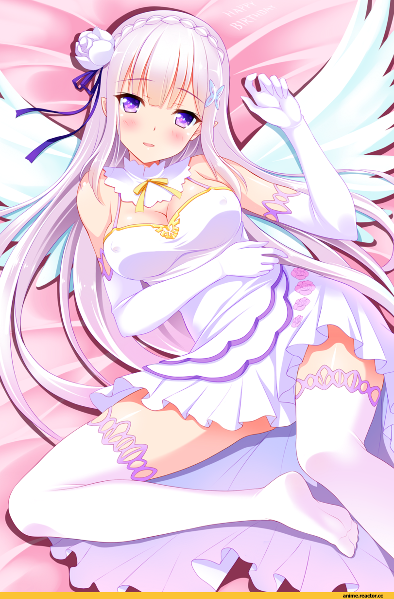 Emilia (re zero), Re Zero Kara Hajimeru Isekai Seikatsu, bashen chenyue, Anime