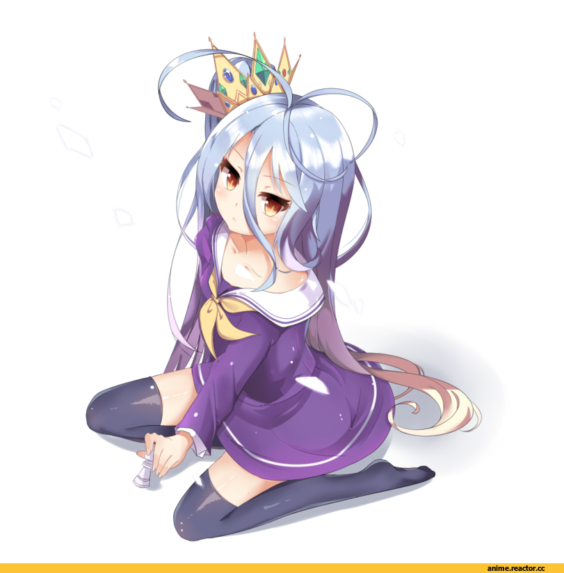 Shiro (NGNL), No Game No Life, sin-poi, Anime