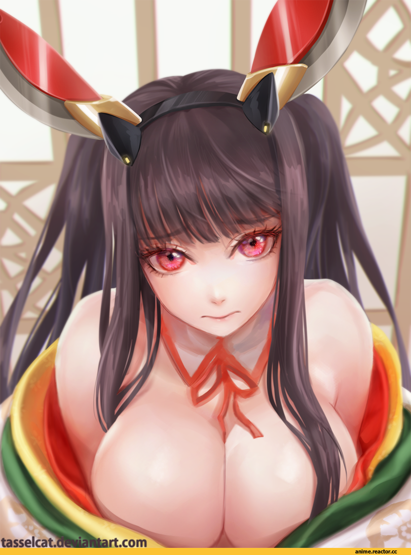 Anime Art, kaguya, queensblade, tasselcat, Anime Ero, Anime