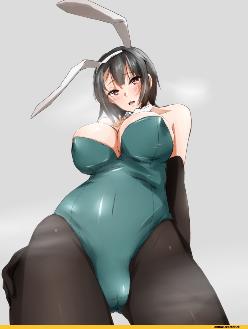 Anime Ero, Takao (Kantai Collection), Kantai Collection, Usagimimi, Animal Ears, Anime