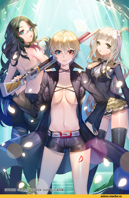 Anime Ero, Sword Girls, ganik (pisshine), Anime