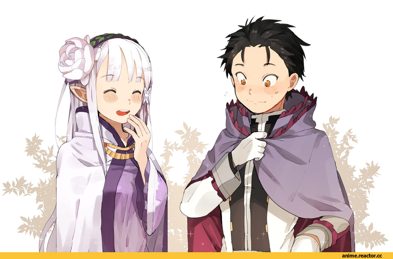 Re Zero Kara Hajimeru Isekai Seikatsu, Emilia (re zero), haota rinka, Anime