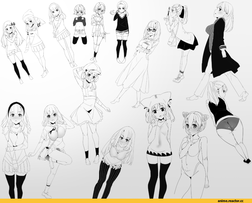 Anime Ero, Anime Art, Monochrome (Anime), Anime