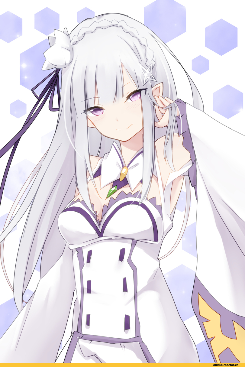 Re Zero Kara Hajimeru Isekai Seikatsu, Emilia (re zero), ririka (ab-yuri), Anime