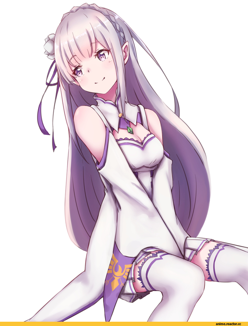 Re Zero Kara Hajimeru Isekai Seikatsu, Emilia (re zero), kagarino hikaru, Anime