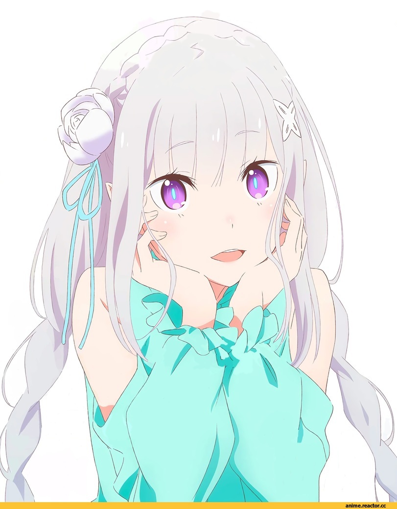 Emilia (re zero), Re Zero Kara Hajimeru Isekai Seikatsu, Anime