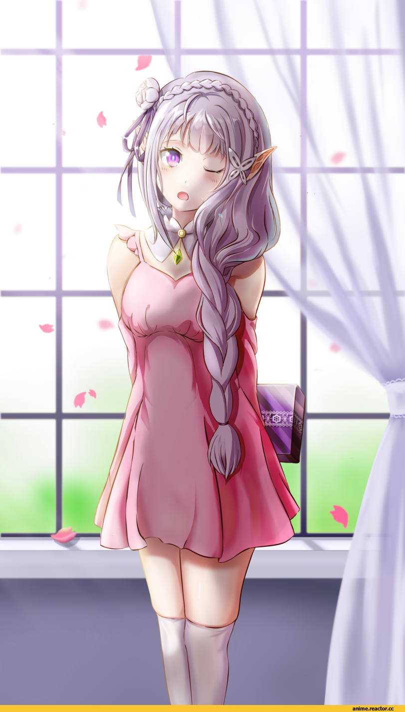 Emilia (re zero), Re Zero Kara Hajimeru Isekai Seikatsu, Anime