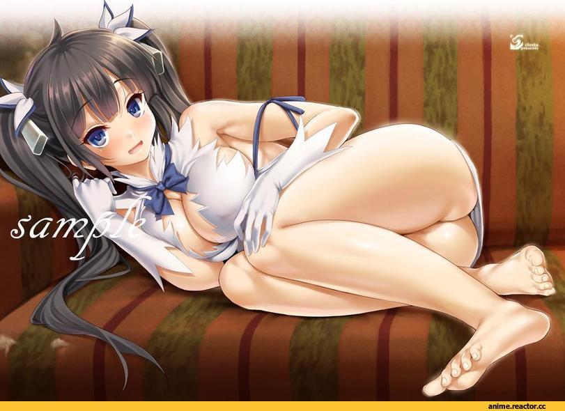 Kure Masahiro, Anime Art, oshiri, Anime Ero, Hestia (Danmachi), Danmachi, no panties?, Anime