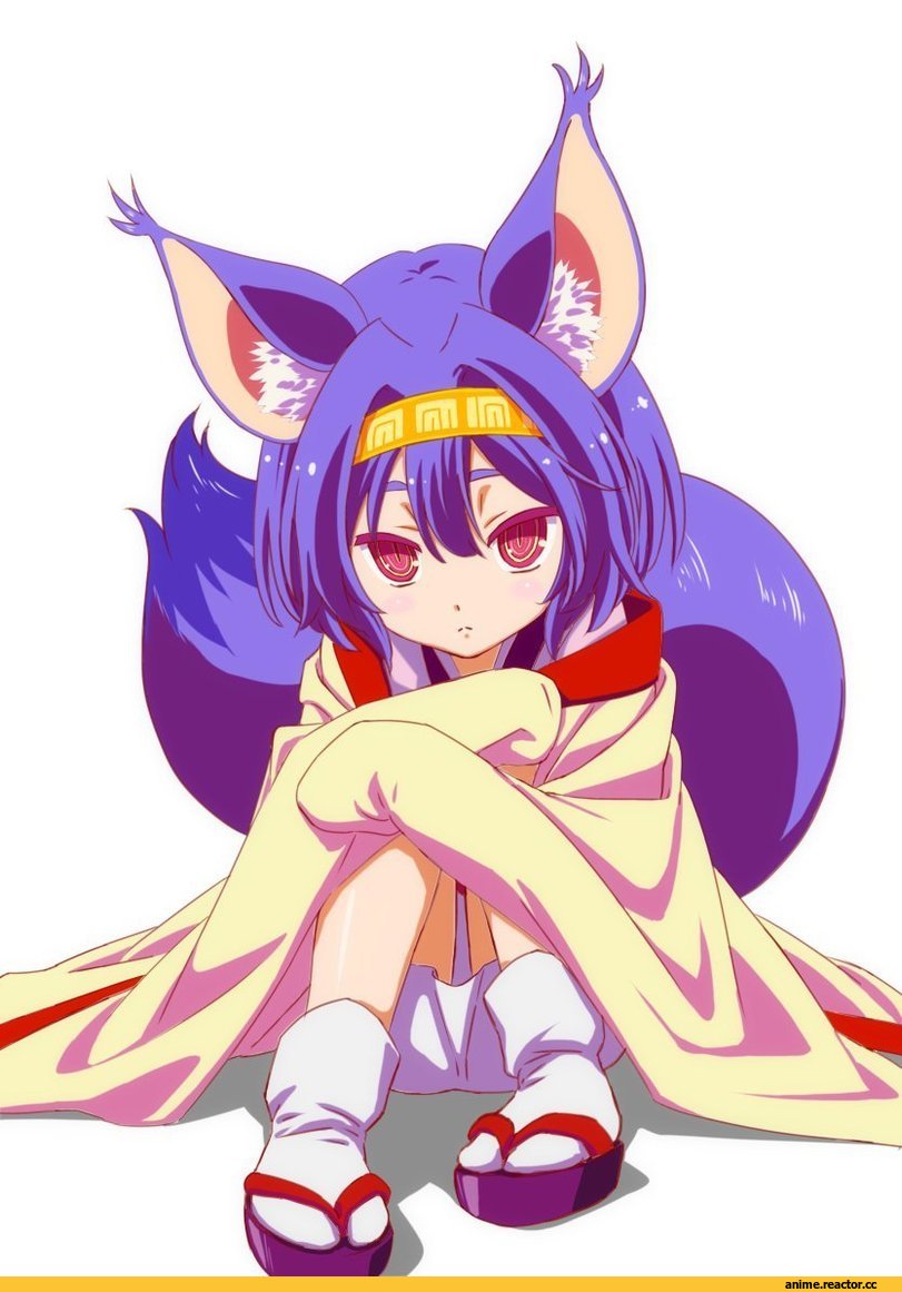 Hatsuse Izuna, No Game No Life, ooya kouji, kimono, Animal Ears, Anime