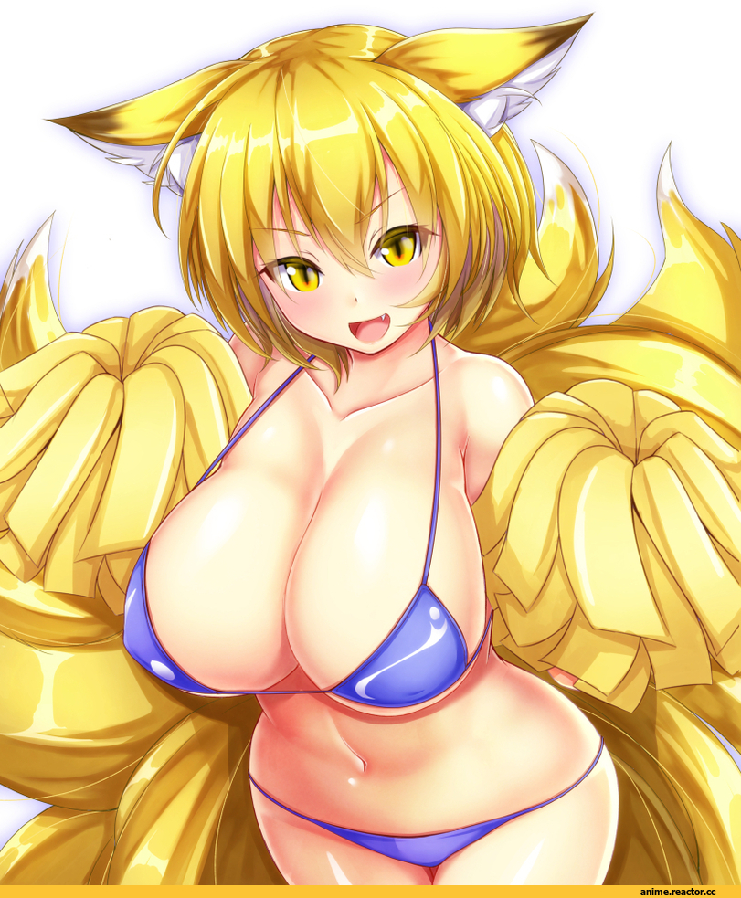 Yakumo Ran, Touhou Project, Ebi 193, Anime Art, Kitsune, Animal Ears, Anime Ero Kyonyuu, Anime Ero Oppai, Anime Ero, Anime