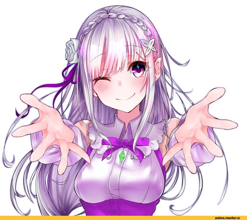 Re Zero Kara Hajimeru Isekai Seikatsu, Emilia (re zero), Anime