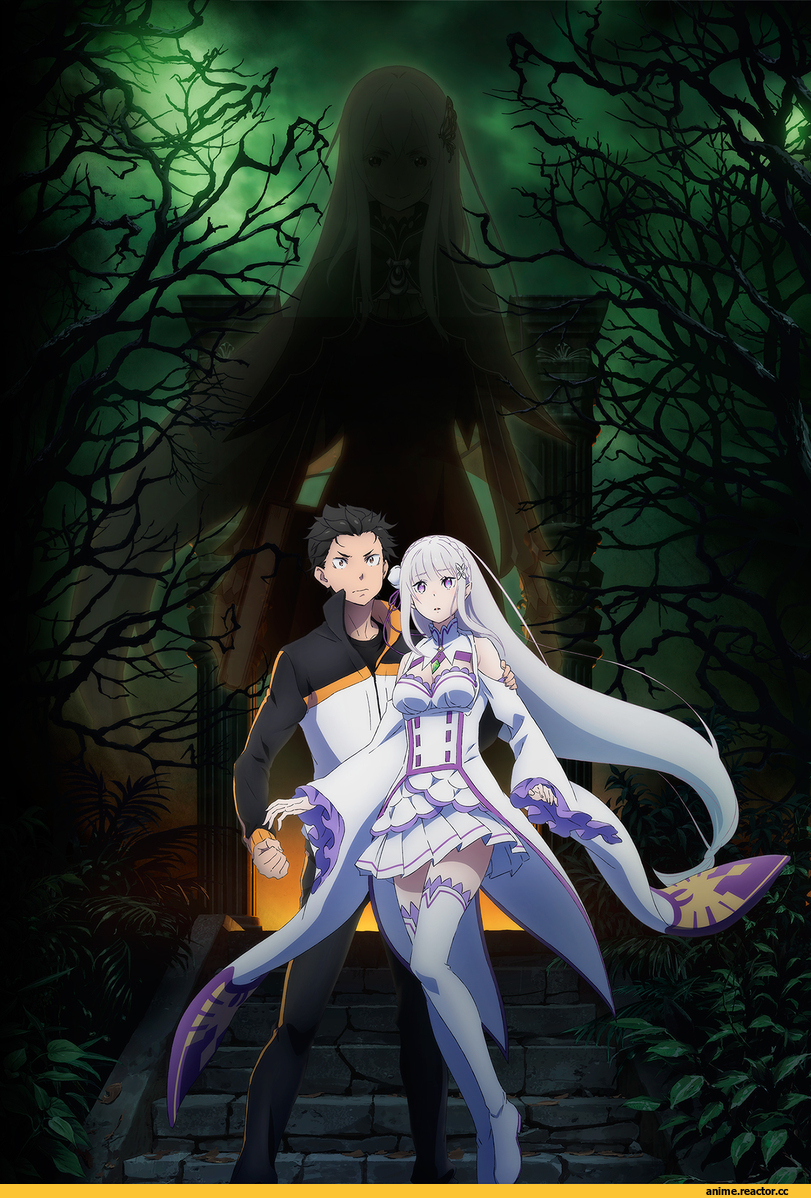 Re Zero Kara Hajimeru Isekai Seikatsu, Natsuki Subaru, Emilia (re zero), Anime