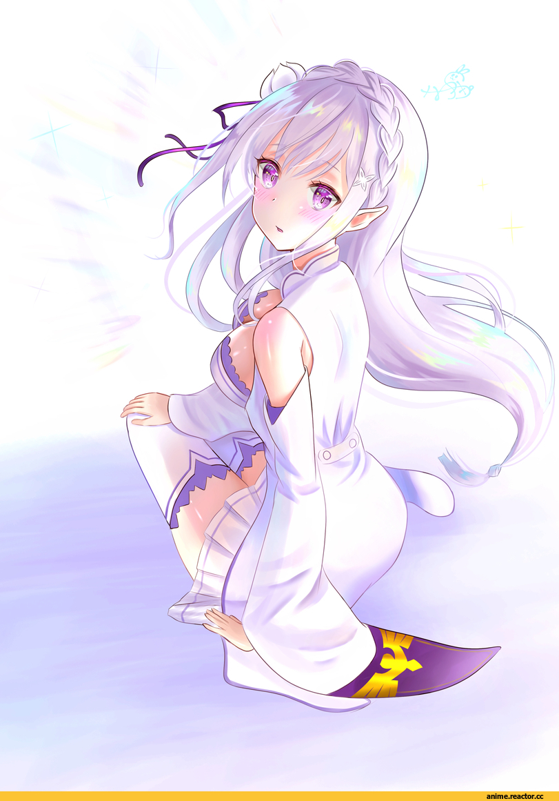 Re Zero Kara Hajimeru Isekai Seikatsu, Emilia (re zero), Anime