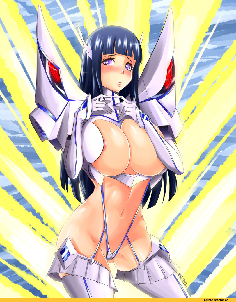 Hinata Hyuuga, Naruto, Kiryuuin Satsuki, Kill la Kill, crossover, Anime Ero, Anime Ero Kyonyuu, Anime Ero Oppai, Anime