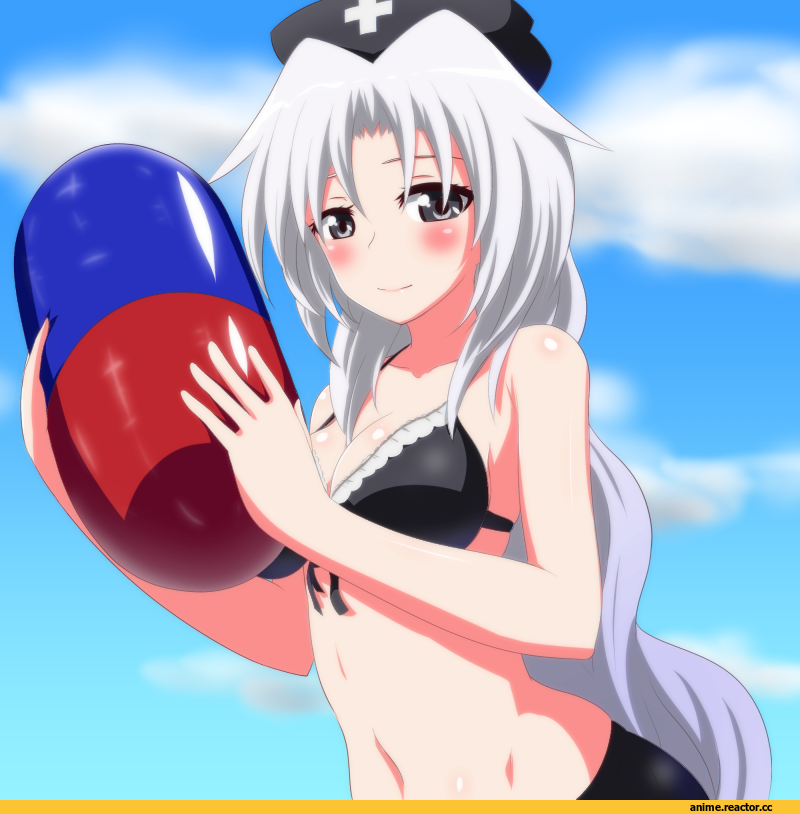 Yagokoro Eirin, Touhou Project, Anime Art, jiwieru, Anime Ero Swim, Anime Ero, Anime