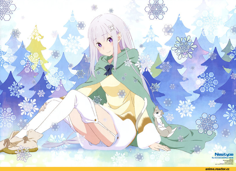 Emilia (re zero), Re Zero Kara Hajimeru Isekai Seikatsu, Anime