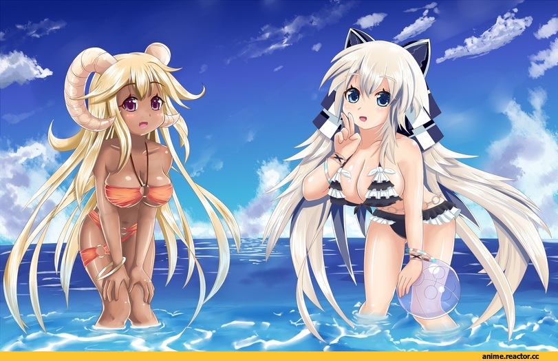 Anime Original, Anime Art, Anime Ero, Anime Ero Swim, Animal Ears, Anime