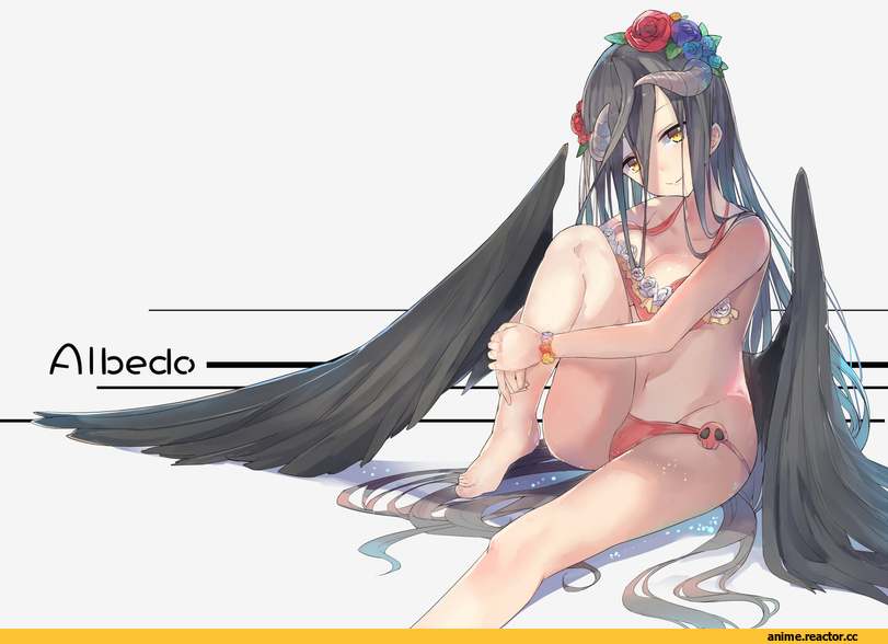 Anime Ero, zzzzxxx2010nian, Albedo, Overlord (Anime), Anime Ero Swim, Anime