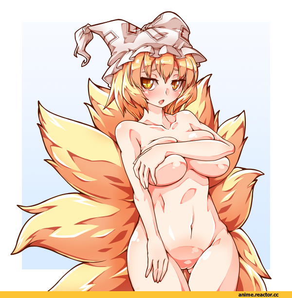 Yakumo Ran, Touhou Project, ekus (xo ekus), Anime Ero Oppai, Anime Ero, Anime Ero Pussy, Anime