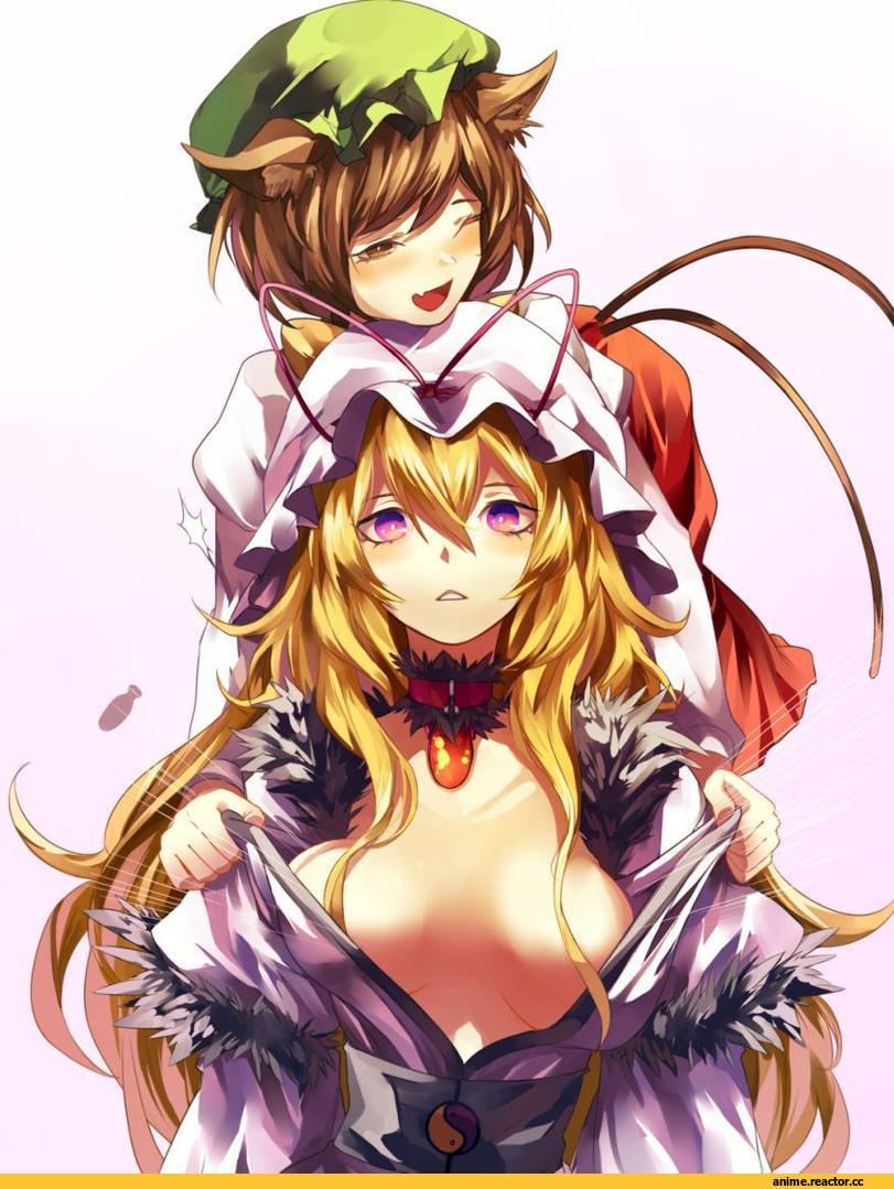 Chen, Touhou Project, Yakumo Yukari, Anime Ero, Anime