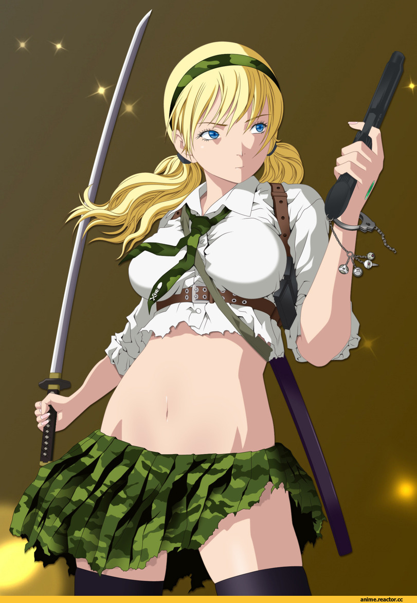 Anime Art, btooom!, Himiko, smile (rz), Anime