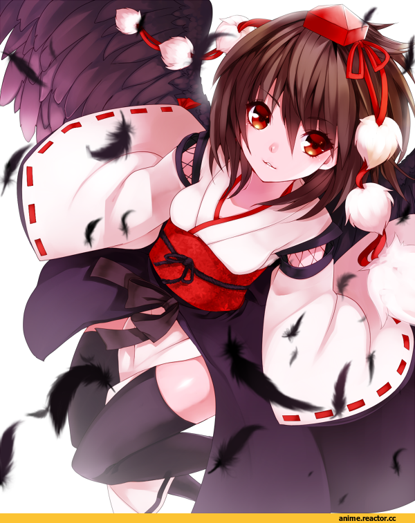 Anime Art, Shameimaru Aya, settyaro, Touhou Project, Anime