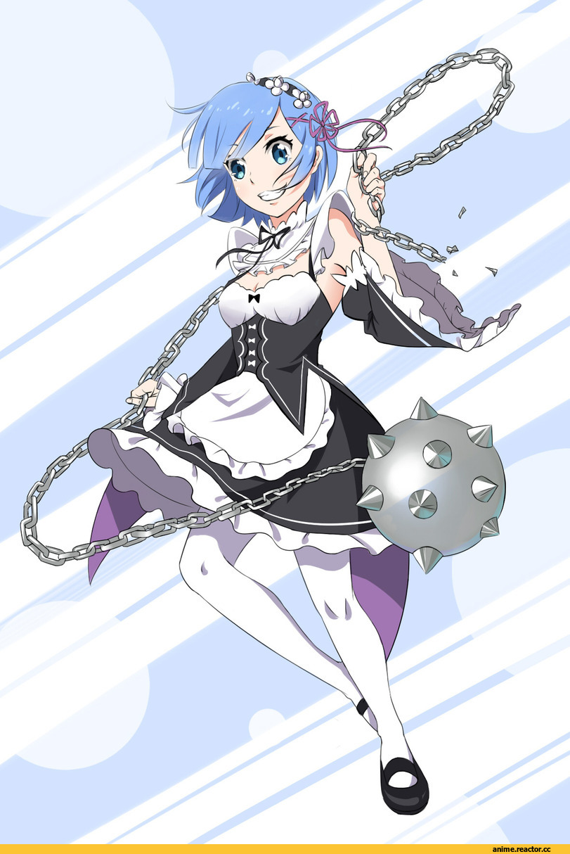 Re Zero Kara Hajimeru Isekai Seikatsu, Rem (re zero), greabal, Anime