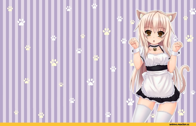 Anime Original, neko, Maid, Animal Ears, Anime