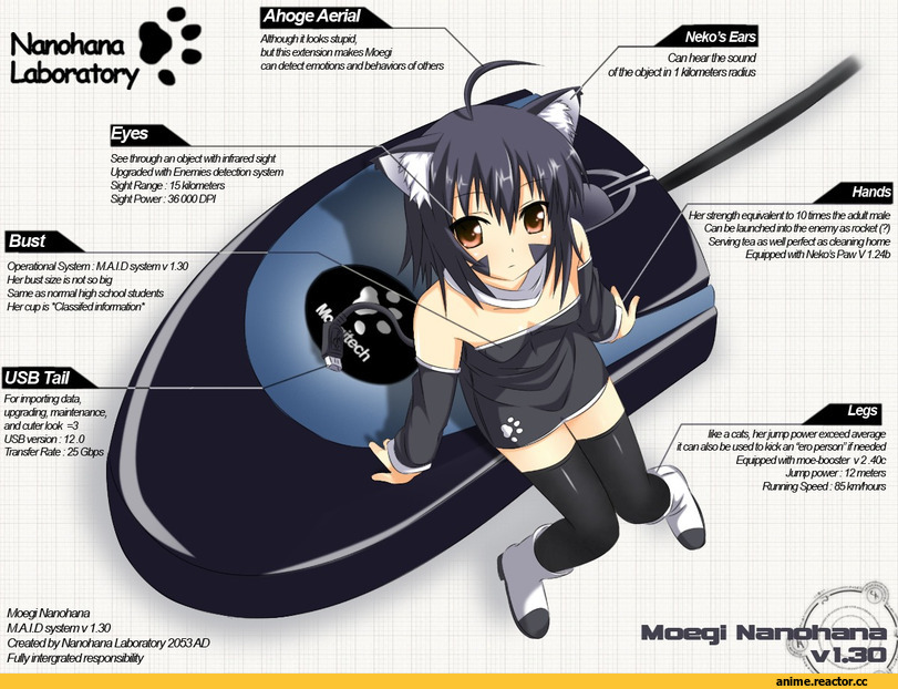 Anime Original, neko, Nugi, Animal Ears, Anime